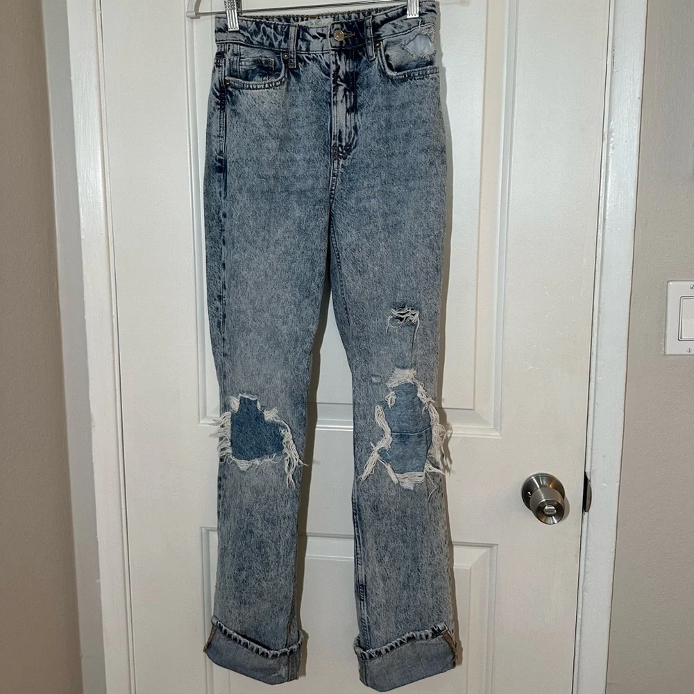 Free People “Ripped” Jeans - Picture 2 of 5
